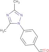 4-(3,5-Dimethyl-1,2,4-triazol-1-yl)benzaldehyde