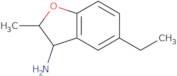 5-Ethyl-2-methyl-2,3-dihydro-1-benzofuran-3-amine