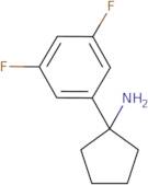 1-(3,5-Difluorophenyl)cyclopentan-1-amine