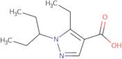 5-Ethyl-1-(pentan-3-yl)-1H-pyrazole-4-carboxylic acid