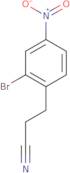 3-(2-Bromo-4-nitrophenyl)propanenitrile