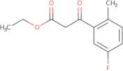 Ethyl (3-fluoro-6-methylbenzoyl)acetate