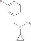 N-[(3-Bromophenyl)methyl]-N-methylcyclopropanamine