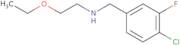 [(4-Chloro-3-fluorophenyl)methyl](2-ethoxyethyl)amine