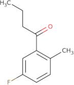 1-(5-Fluoro-2-methylphenyl)butan-1-one