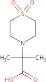 Î±,â€‹Î±-â€‹Dimethyl-â€‹4-â€‹thiomorpholineacetic acid 1,â€‹1-â€‹dioxide