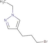 4-(3-Bromopropyl)-1-ethyl-1H-pyrazole