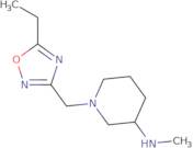 1-[(5-Ethyl-1,2,4-oxadiazol-3-yl)methyl]-N-methylpiperidin-3-amine