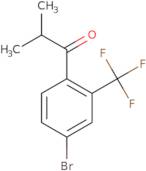 1-[4-Bromo-2-(trifluoromethyl)phenyl]-2-methylpropan-1-one