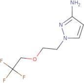 1-[2-(2,2,2-Trifluoroethoxy)ethyl]-1H-pyrazol-3-amine