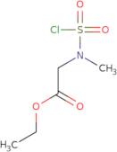 Ethyl 2-[(chlorosulfonyl)(methyl)amino]acetate