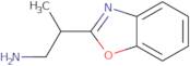 2-(1,3-Benzoxazol-2-yl)propan-1-amine