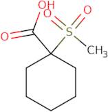 1-Methanesulfonylcyclohexane-1-carboxylic acid