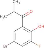 1-(5-Bromo-3-fluoro-2-hydroxyphenyl)-2-methylpropan-1-one