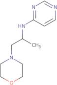 N-[1-(Morpholin-4-yl)propan-2-yl]pyrimidin-4-amine