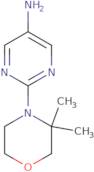 2-(3,3-Dimethylmorpholin-4-yl)pyrimidin-5-amine