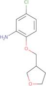 5-Chloro-2-(oxolan-3-ylmethoxy)aniline