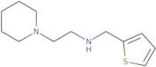 [2-(Piperidin-1-yl)ethyl](thiophen-2-ylmethyl)amine