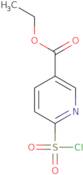 Ethyl 6-(chlorosulfonyl)nicotinate