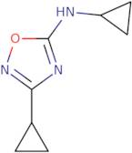 N,3-Dicyclopropyl-1,2,4-oxadiazol-5-amine