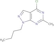 1-Butyl-4-chloro-6-methylpyrazolo[3,4-d]pyrimidine