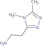 2-(Dimethyl-4H-1,2,4-triazol-3-yl)ethan-1-amine