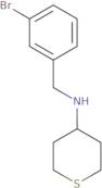 N-[(3-Bromophenyl)methyl]thian-4-amine