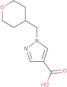 1-[(Oxan-4-yl)methyl]-1H-pyrazole-4-carboxylic acid