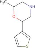 2-Methyl-6-(thiophen-3-yl)morpholine