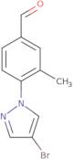 4-(4-Bromopyrazol-1-yl)-3-methylbenzaldehyde