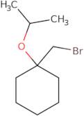 1-(Bromomethyl)-1-(propan-2-yloxy)cyclohexane