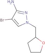 4-Bromo-1-(oxolan-2-ylmethyl)pyrazol-3-amine