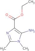 Ethyl 5-amino-1,2-dimethyl-1H-imidazole-4-carboxylate