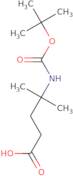 4-{[(tert-butoxy)carbonyl]amino}-4-methylpentanoic acid