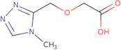 2-[(4-Methyl-4H-1,2,4-triazol-3-yl)methoxy]aceticacid