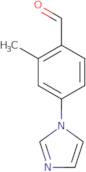 4-(1H-Imidazol-1-yl)-2-methylbenzaldehyde