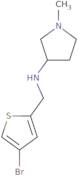 N-[(4-Bromothiophen-2-yl)methyl]-1-methylpyrrolidin-3-amine