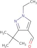 3-tert-Butyl-1-ethyl-1H-pyrazole-4-carbaldehyde