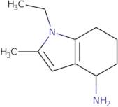 1-Ethyl-2-methyl-4,5,6,7-tetrahydro-1H-indol-4-amine