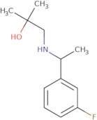 1-[1-(3-Fluorophenyl)ethylamino]-2-methylpropan-2-ol