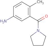 (5-Amino-2-methyl-phenyl)-pyrrolidin-1-yl-methanone