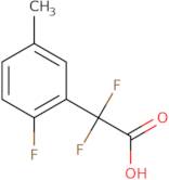 2,2-Difluoro-2-(2-fluoro-5-methylphenyl)acetic acid