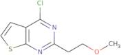 4-Chloro-2-(2-methoxyethyl)thieno[2,3-d]pyrimidine