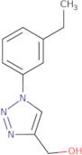 [1-(3-Ethylphenyl)-1H-1,2,3-triazol-4-yl]methanol