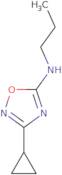 3-Cyclopropyl-N-propyl-1,2,4-oxadiazol-5-amine