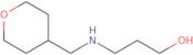 3-(((Tetrahydro-2H-pyran-4-yl)methyl)amino)propan-1-ol