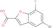 5-Bromo-7-fluoro-1-benzofuran-2-carboxylic acid