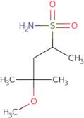 4-Methoxy-4-methylpentane-2-sulfonamide