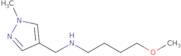 4-Methoxy-N-[(1-methylpyrazol-4-yl)methyl]butan-1-amine