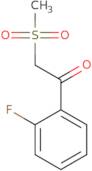 1-(2-Fluorophenyl)-2-methanesulfonylethan-1-one